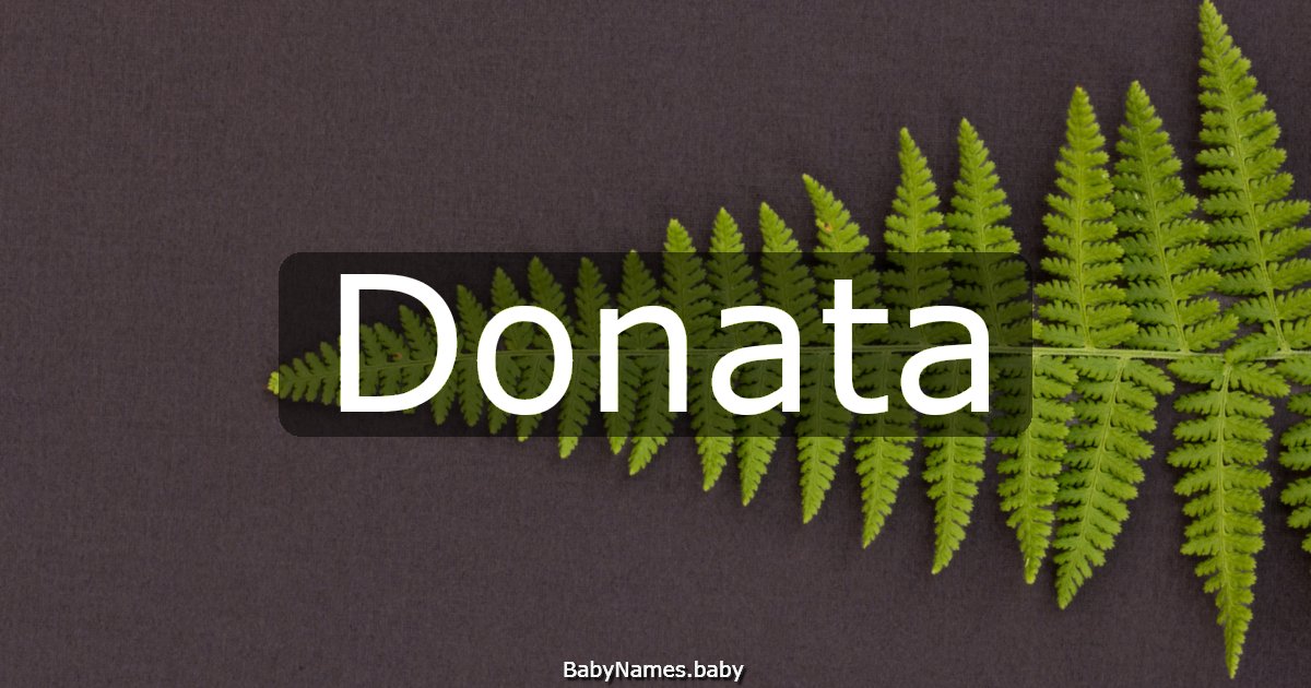 Donata