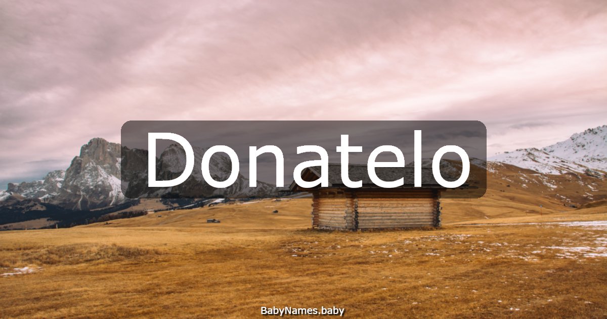 Donatelo