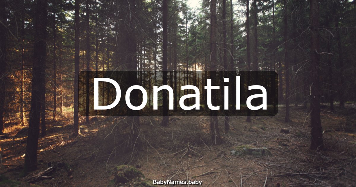 Donatila
