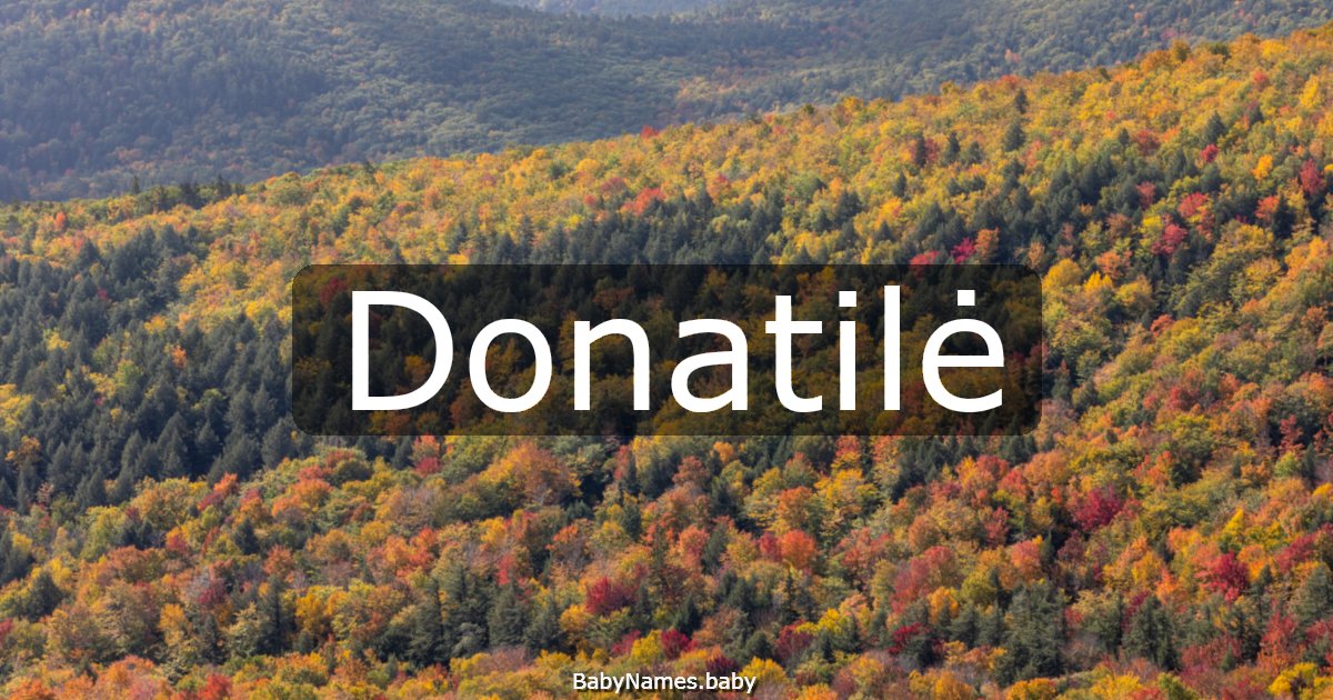 Donatilė