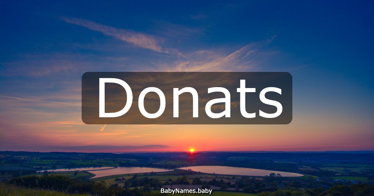 Donats