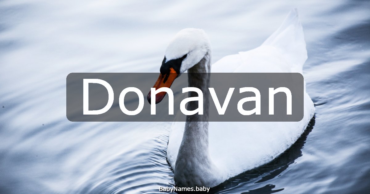 Donavan