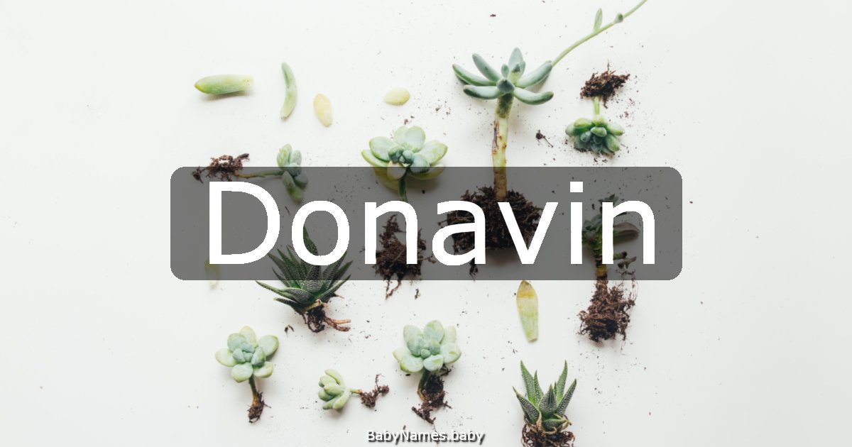 Donavin