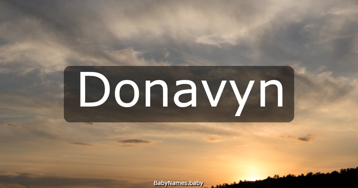 Donavyn