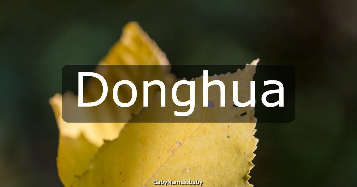 Donghua