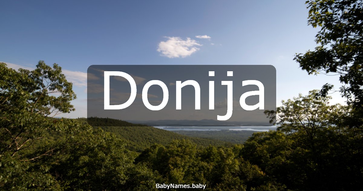 Donija