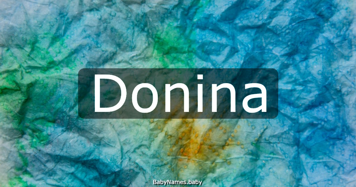 Donina