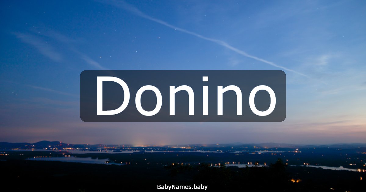Donino