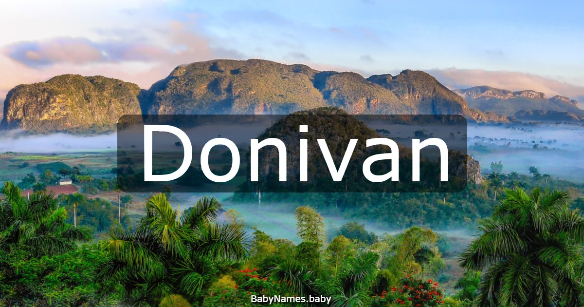 Donivan