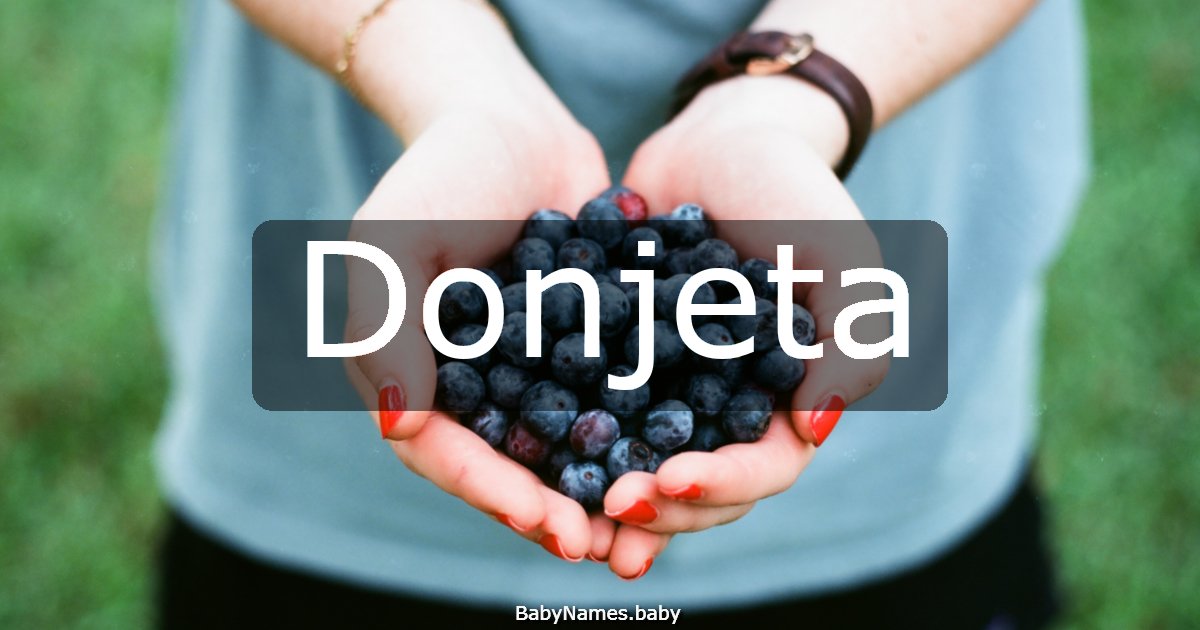 Donjeta