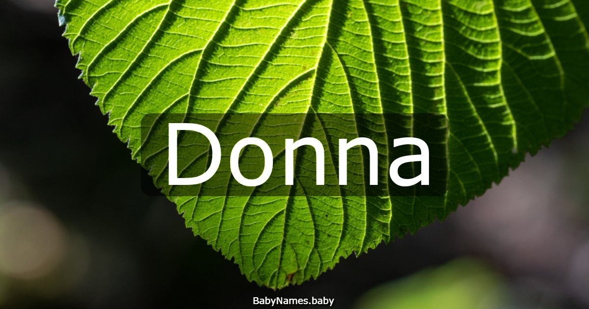 Donna