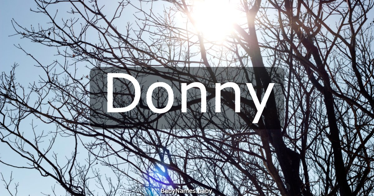Donny