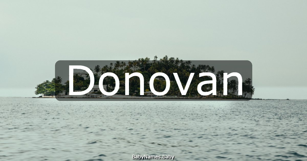 Donovan