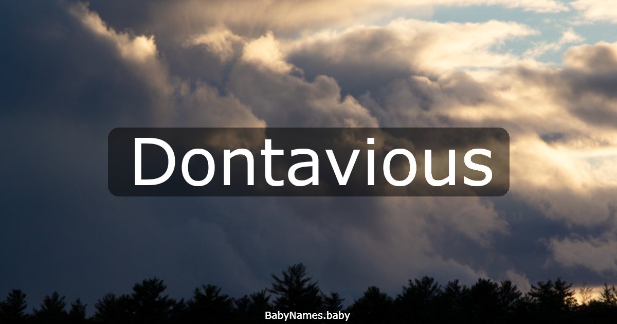 Dontavious