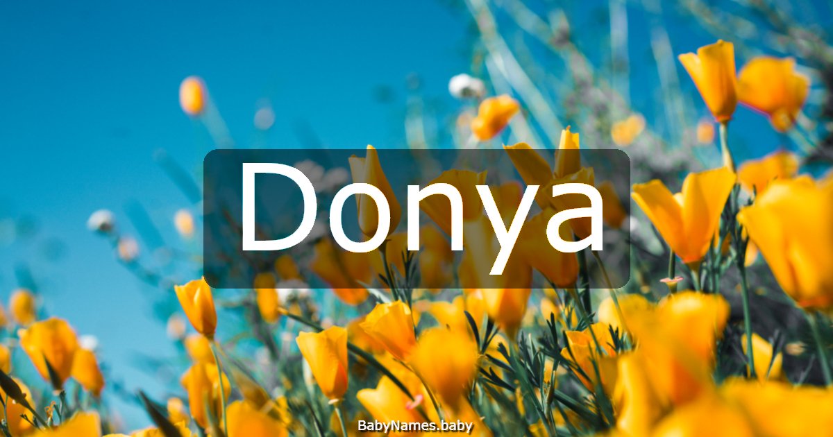 Donya