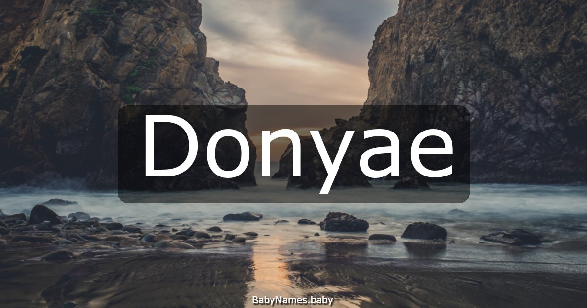 Donyae