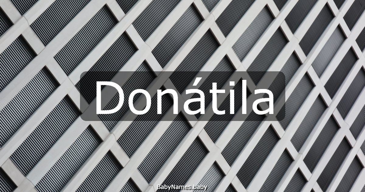 Donátila