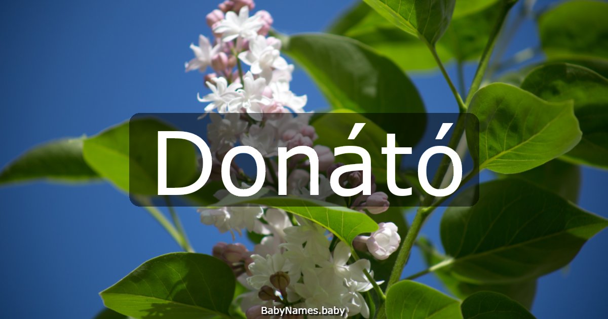Donátó