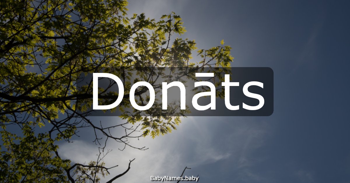 Donāts