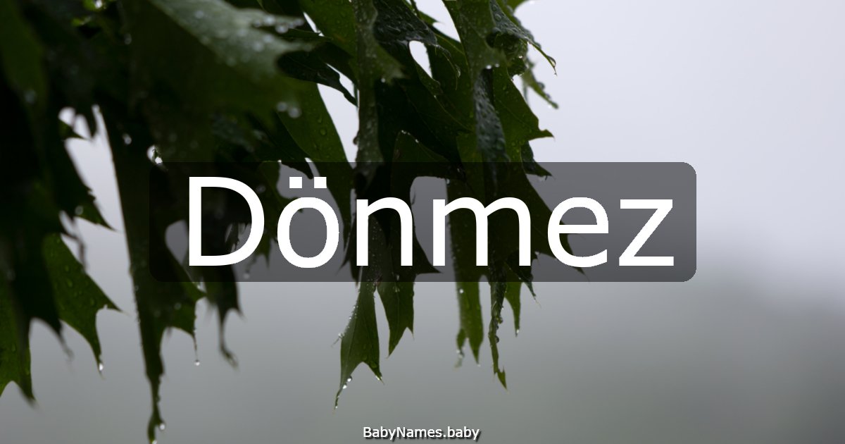 Dönmez