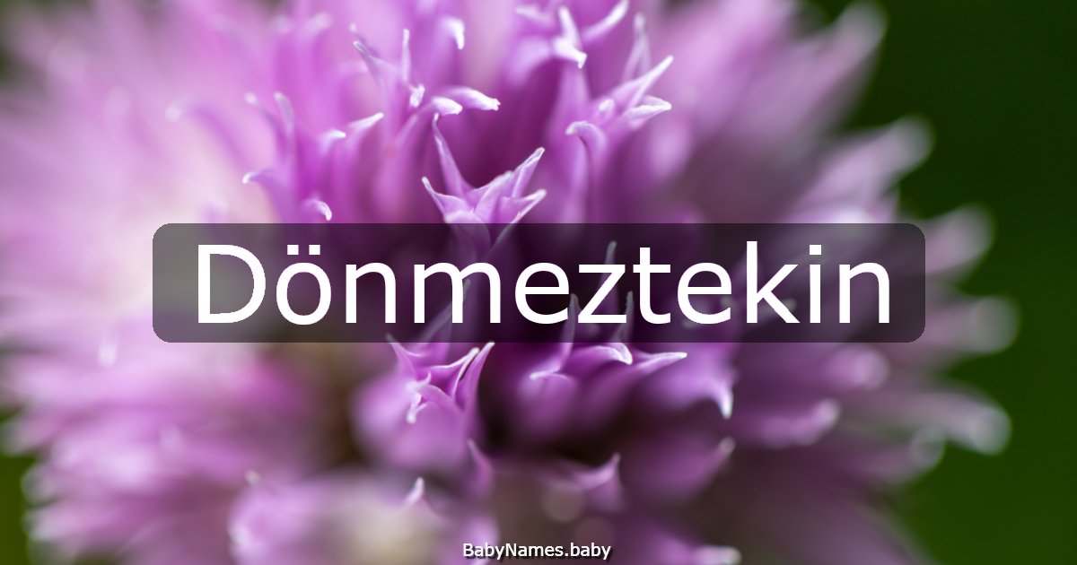 Dönmeztekin