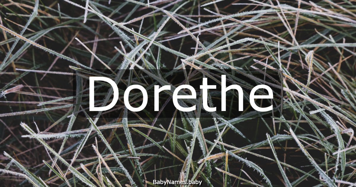 Dorethe