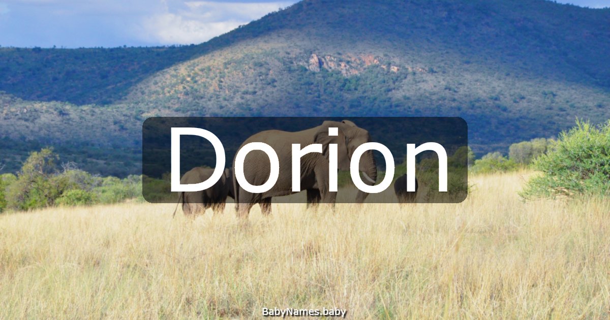 Dorion