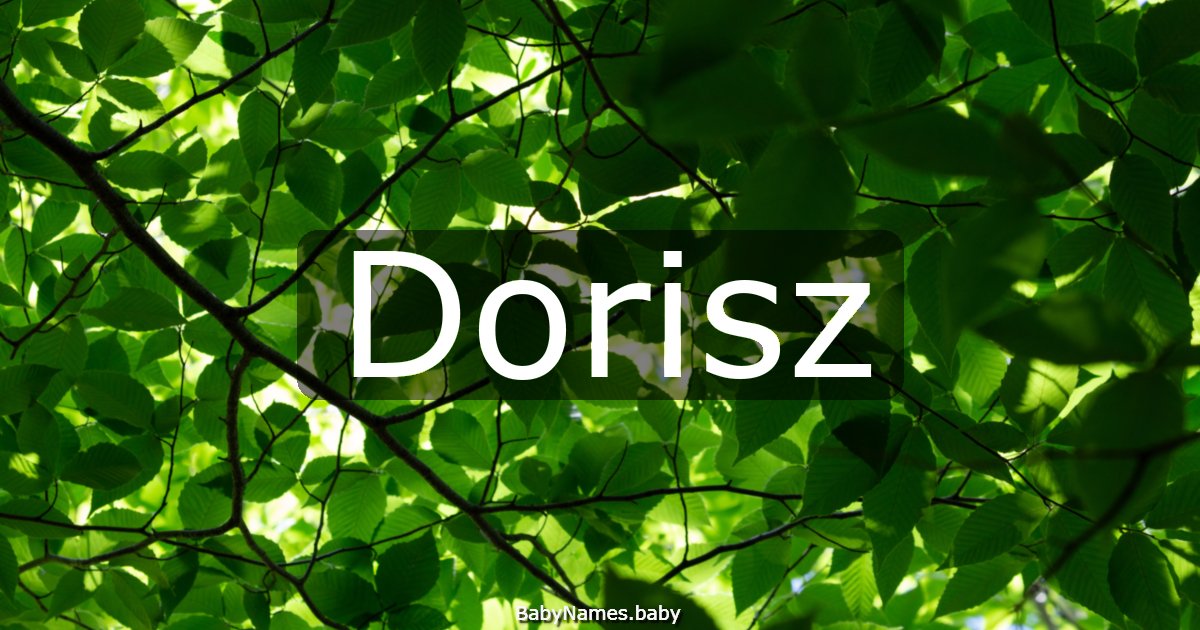 Dorisz