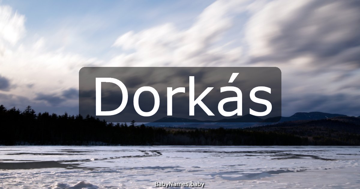 Dorkás