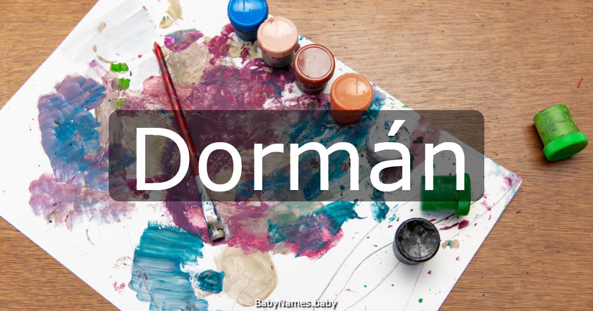 Dormán