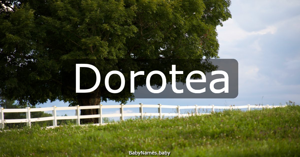 Dorotea