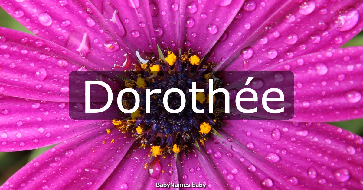Dorothée