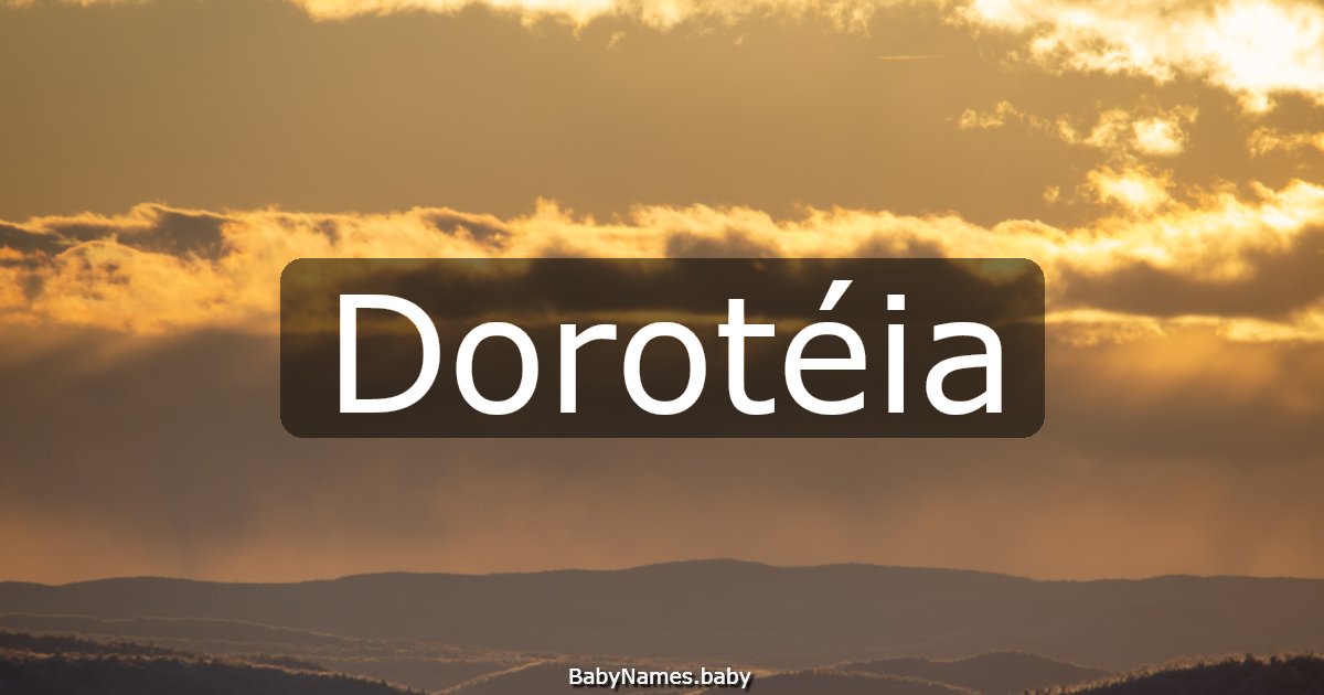 Dorotéia