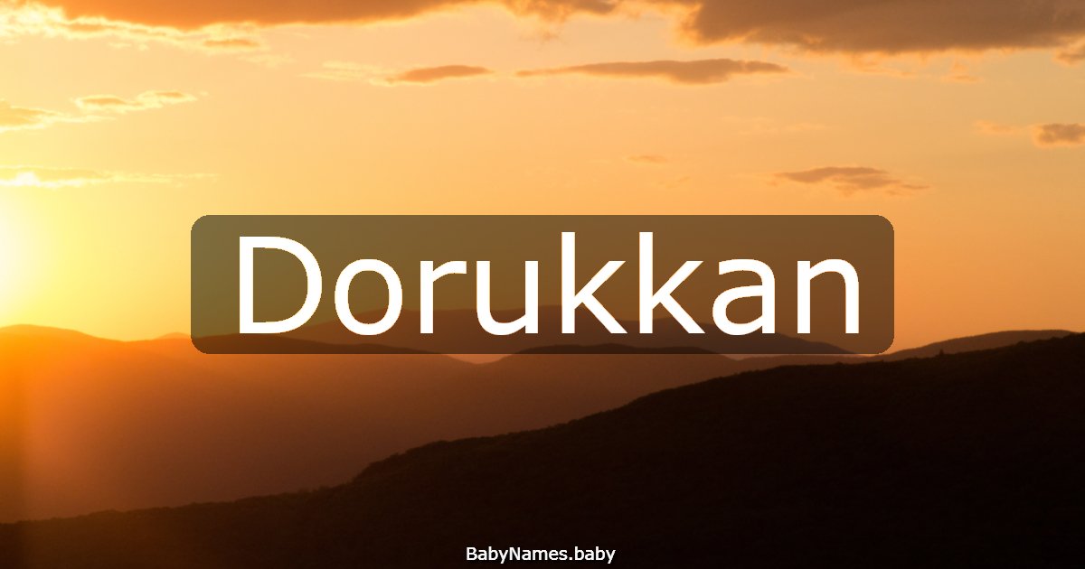 Dorukkan