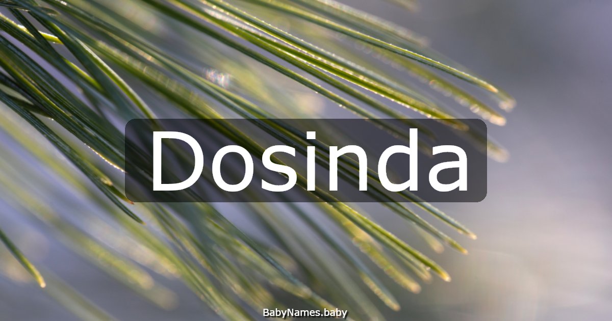 Dosinda
