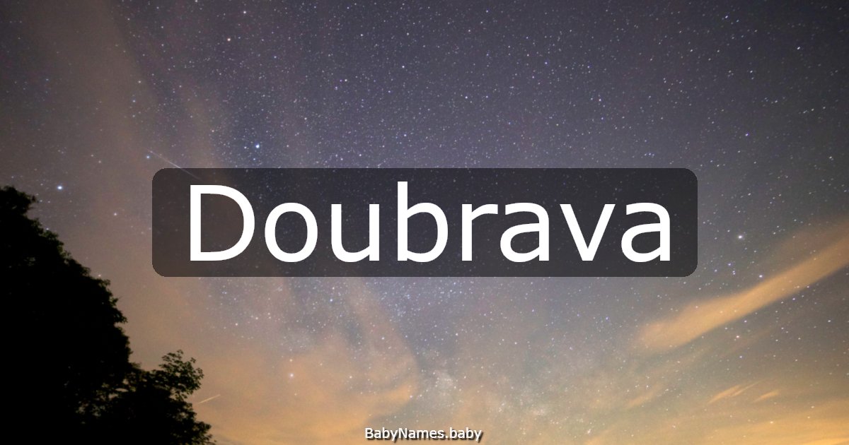 Doubrava