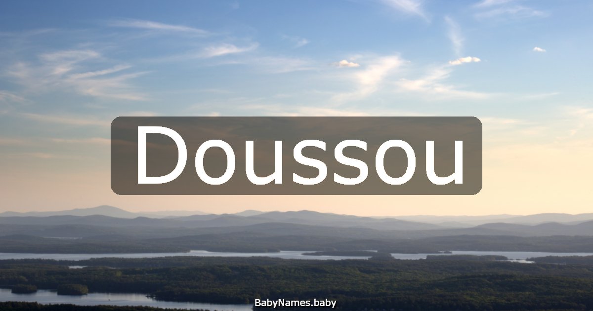 Doussou