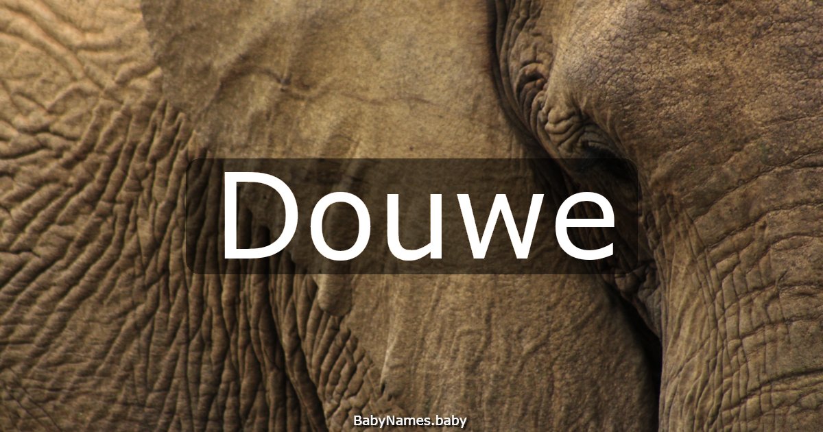 Douwe