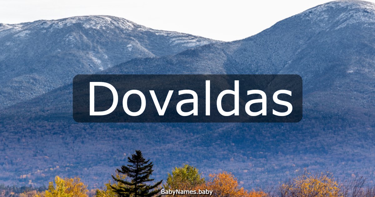 Dovaldas