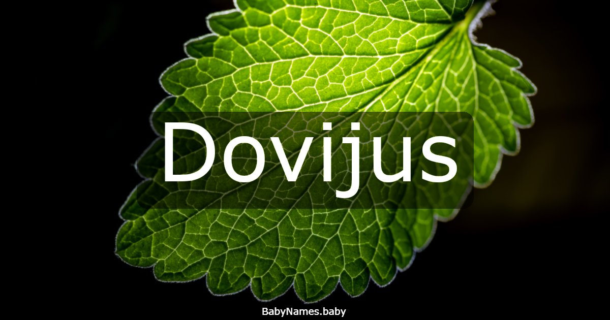 Dovijus