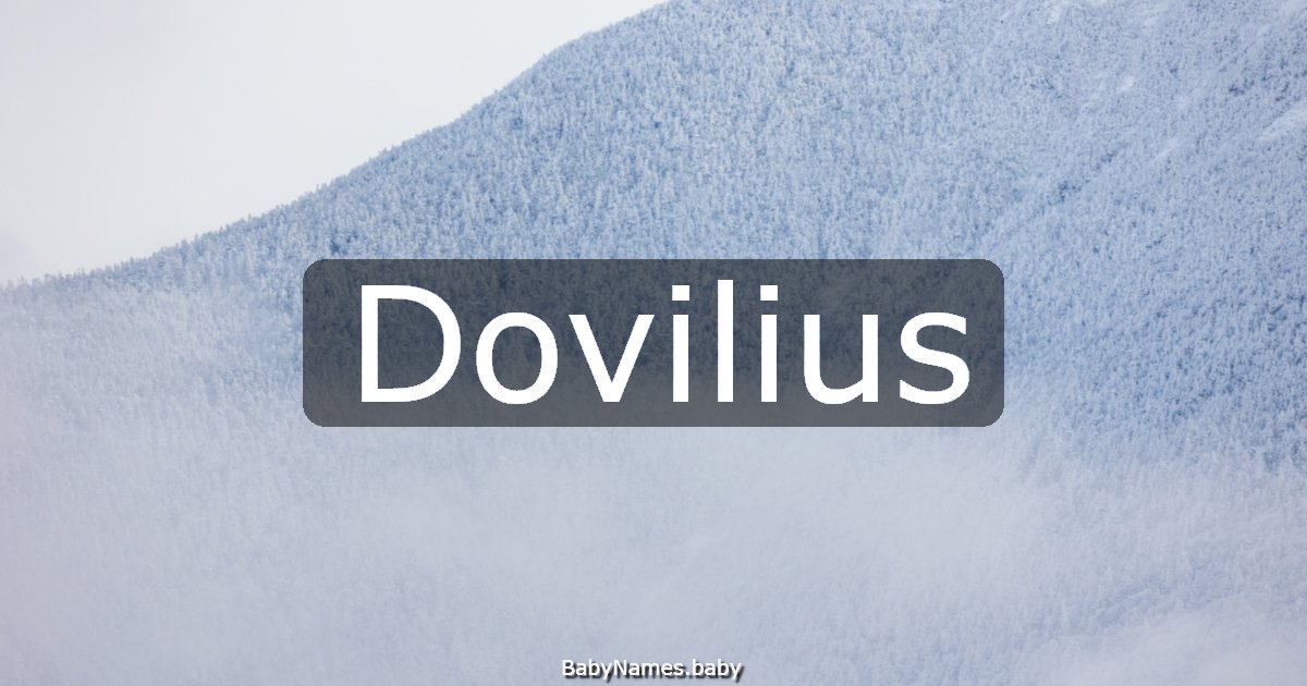 Dovilius