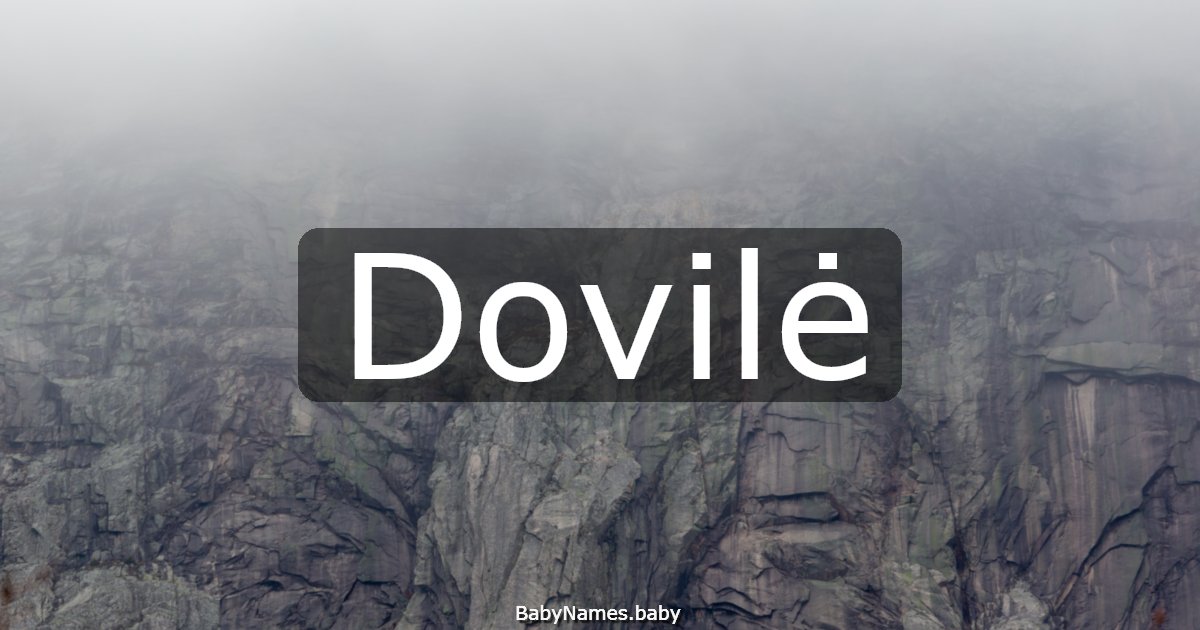 Dovilė