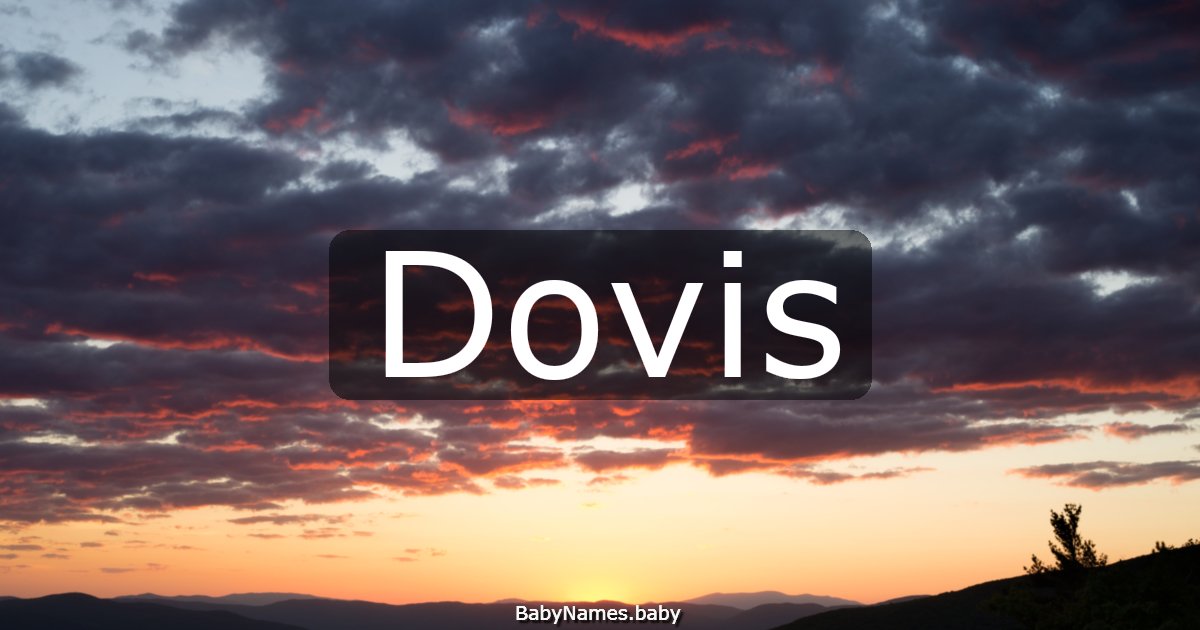Dovis