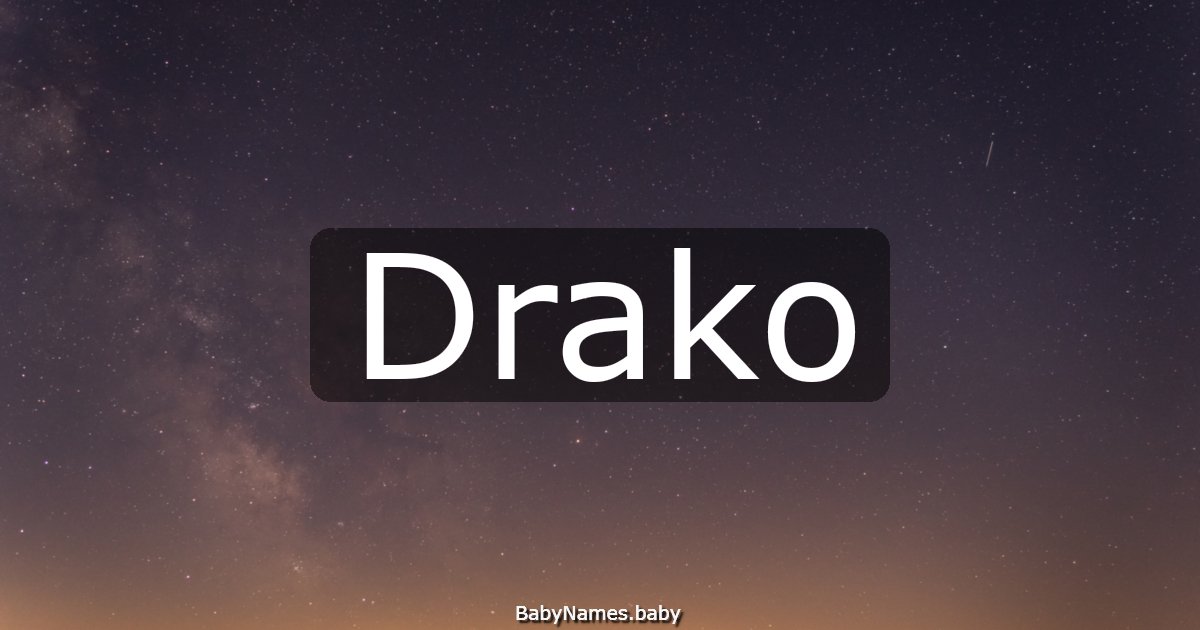 Drako