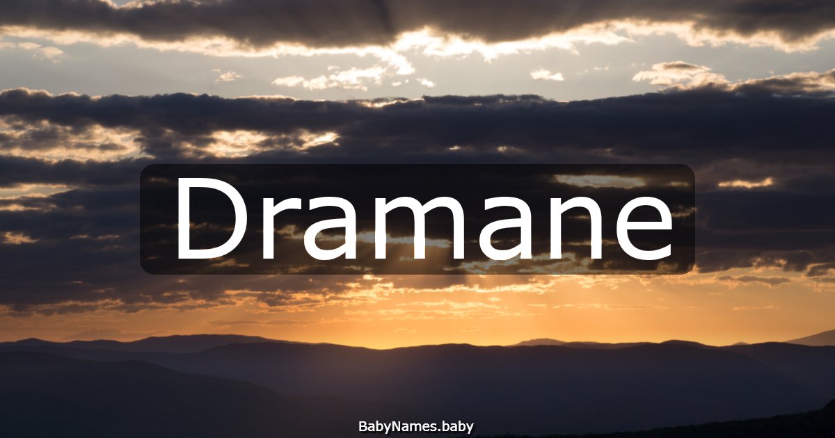 Dramane