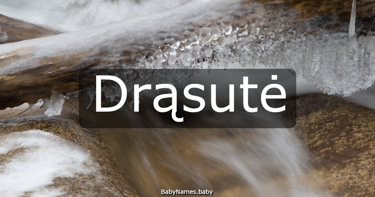 Drąsutė