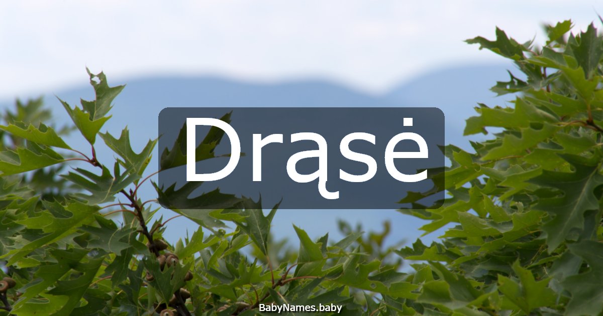 Drąsė