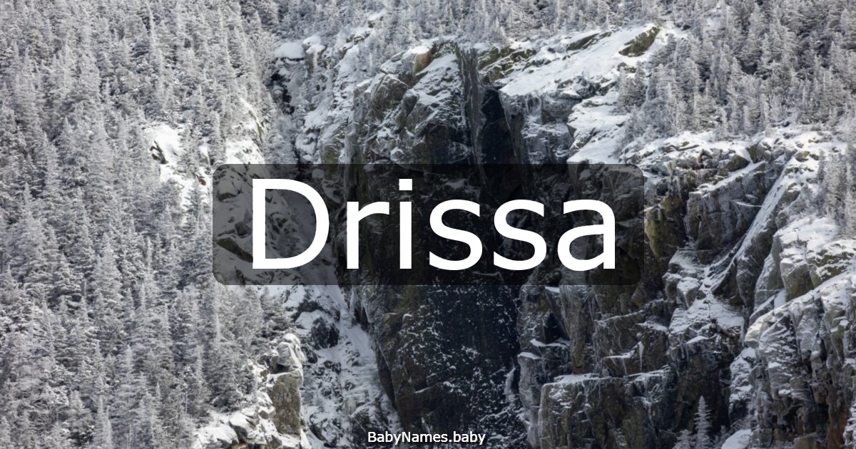 Drissa