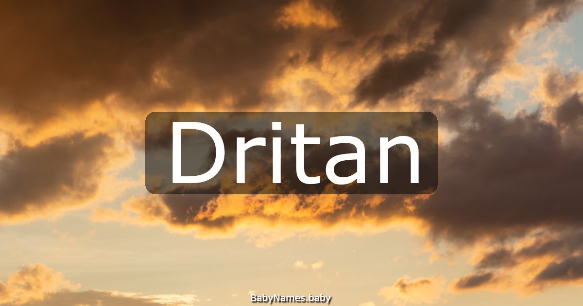 Dritan