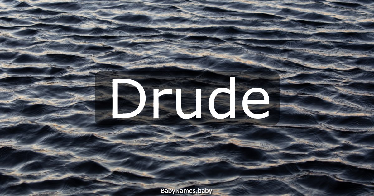 Drude